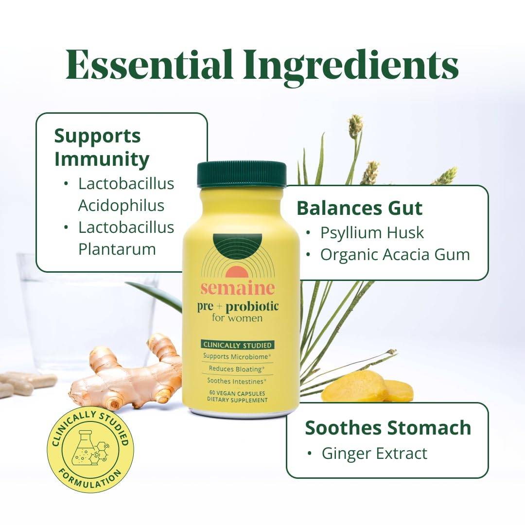 Semaine bottle pour ready for daily IBS-friendly digestion