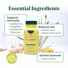 Semaine bottle pour ready for daily IBS-friendly digestion