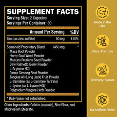 Capsule texture visible, suggesting a comprehensive nutrient blend.
