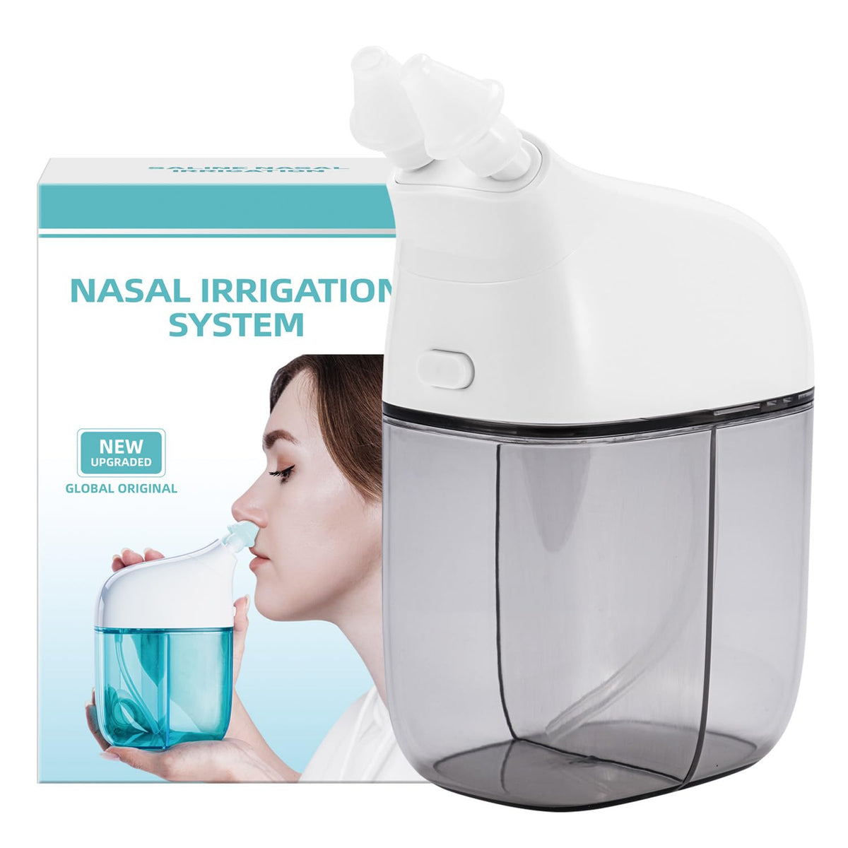 SEMIOEN nasal irrigation system front view — compact, easy at-home use