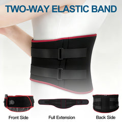 SENAINS travel-friendly cordless heating pad ready for home, car, or office use.