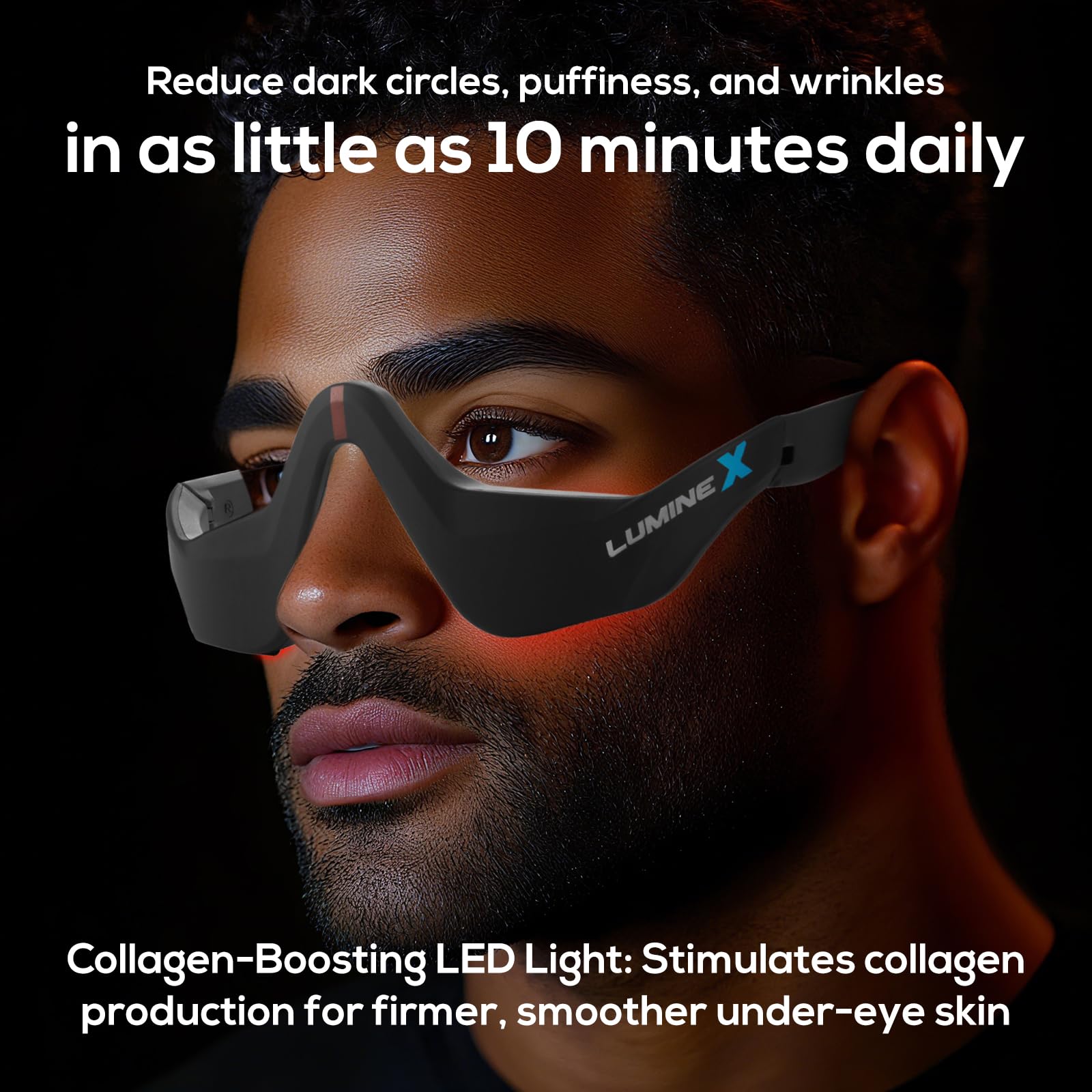 SENHI device helps reduce puffiness and brighten the tired eye area