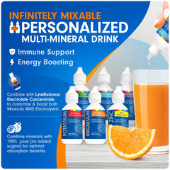 SENSEable Lyte Balance mix-drops image shows convenient all-in-one mineral solution