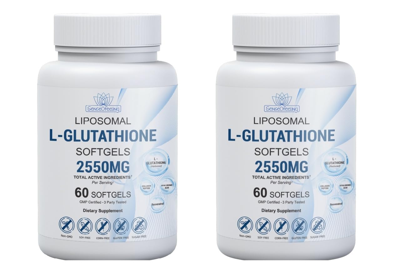 Senseofeeling Liposomal Glutathione bottle for daily antioxidant support