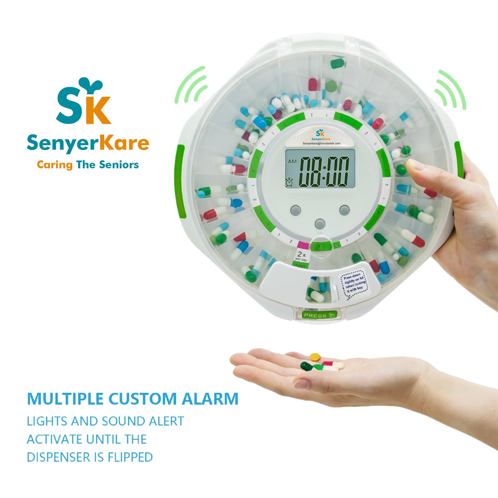 Senyerkare 28Day travel-friendly design fits in bags