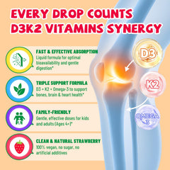 SEPT YAN strawberry-flavor drops offer sugar-free kid-friendly D3 K2.