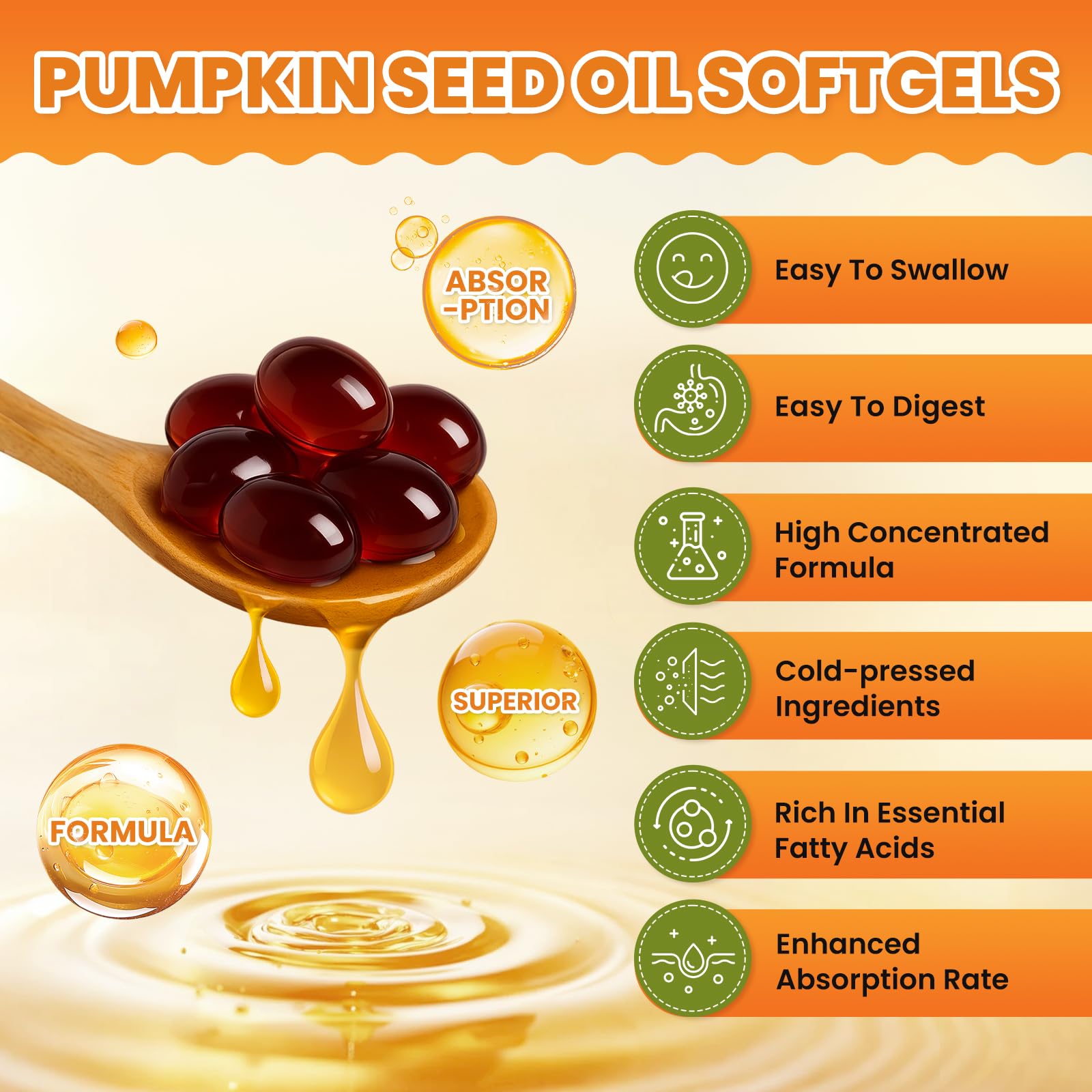 SEPT YAN saw palmetto extract capsule highlighting potent serving.
