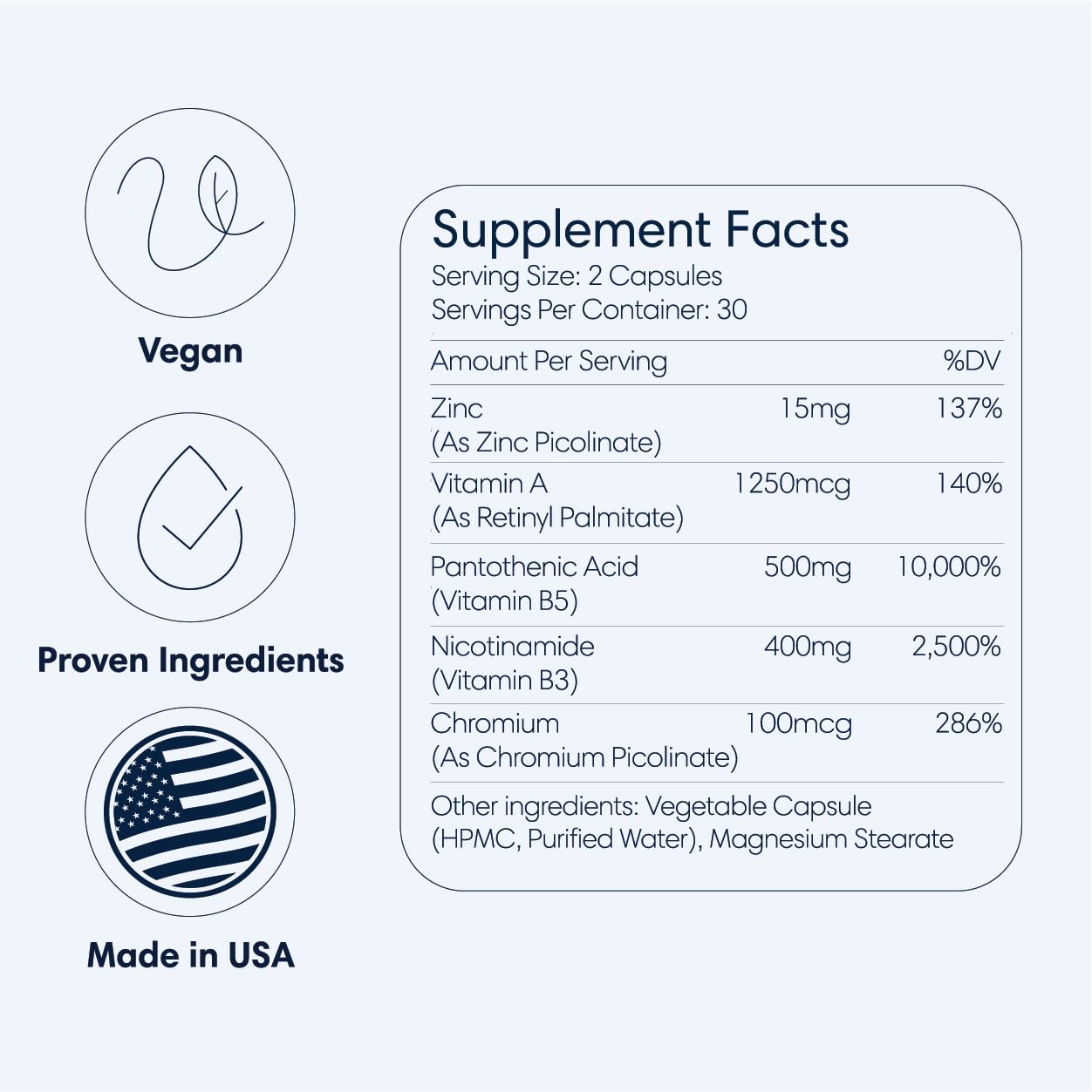 Seraph Acne Supplement probiotic capsules shown for gut-friendly balance.