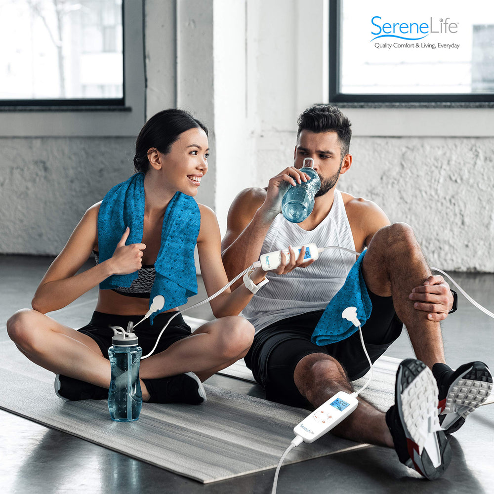 SereneLife athlete-recovery heating pad assists post-workout warmth