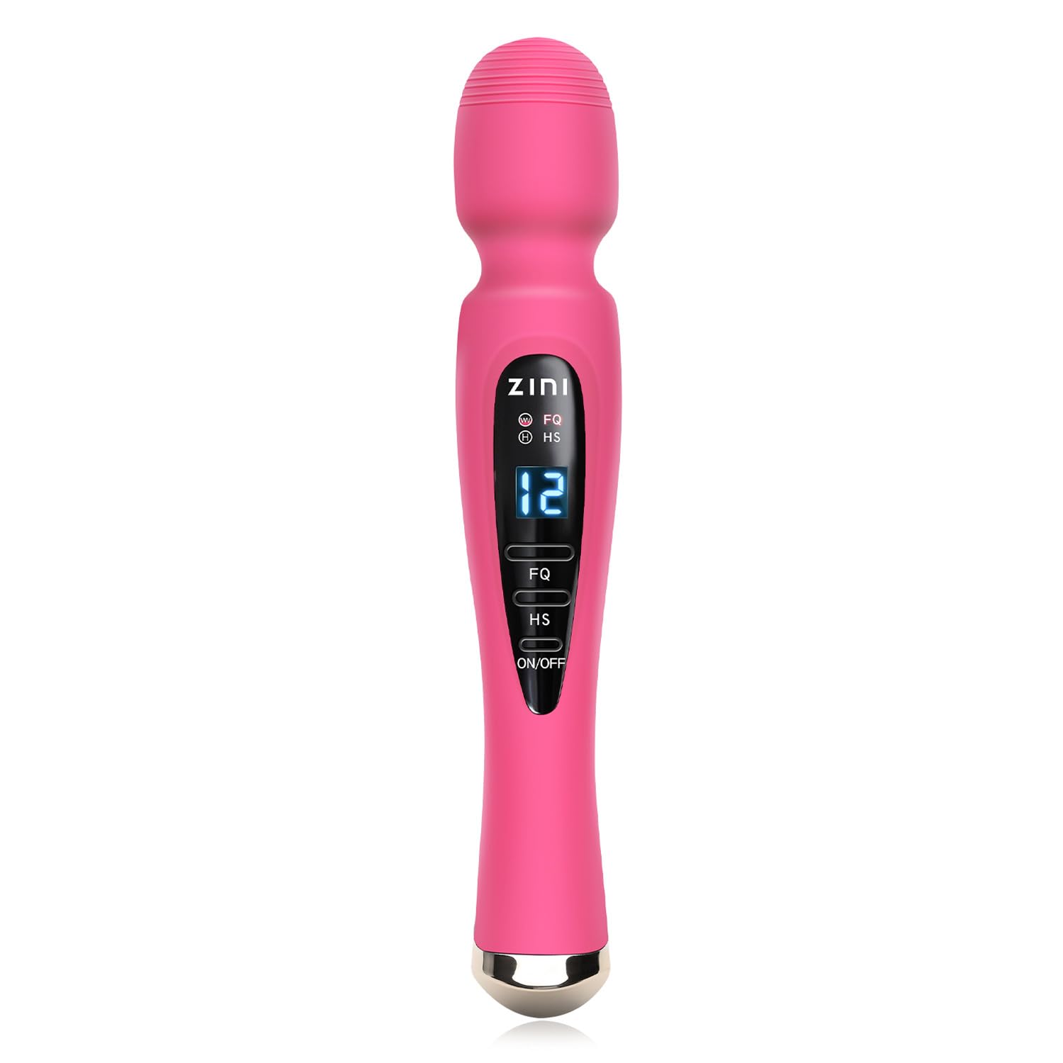 Seritivo cordless massager with LCD display for precise control