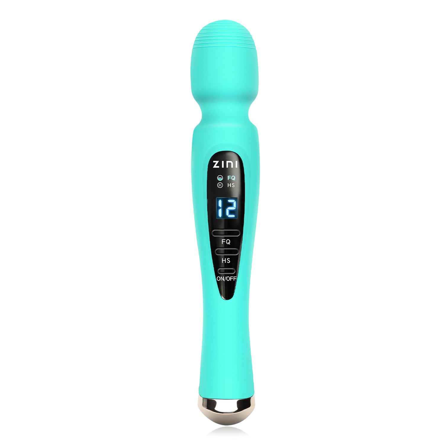 Seritivo cordless massager with LCD display for precise control on the go