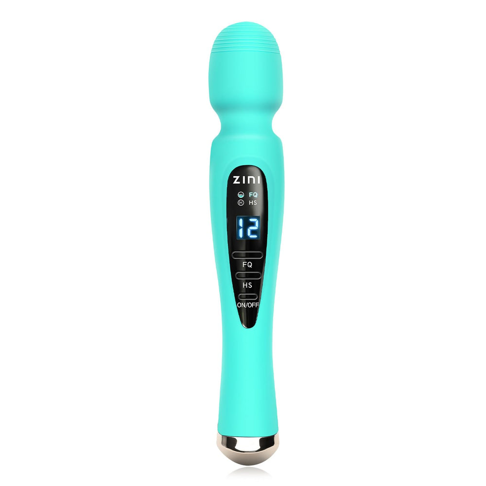 Seritivo cordless massager with LCD display for precise control on the go
