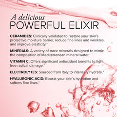 Serovital Glow Sticks in a glass with citrus water for a refreshing routine.