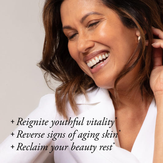 Serovital Skin Revive capsules closeup highlighting collagen and hydration benefits.