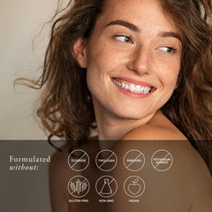 Serovital Smile Mint Kiss bottle highlights refreshing breath during whitening routine.