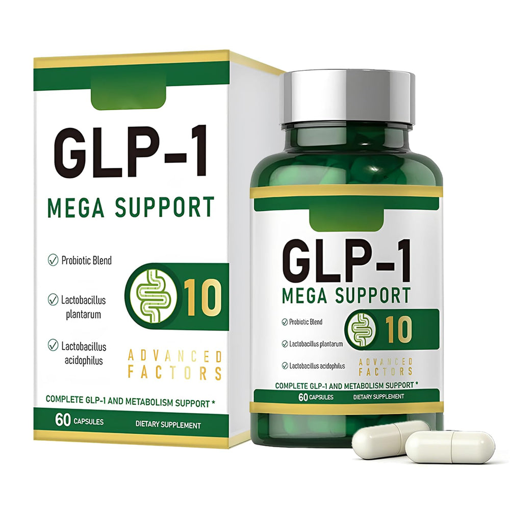 SERSANVE GLP-1 probiotic bottle supports gut balance and daily wellness.