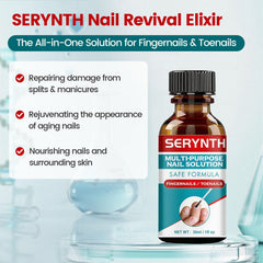 SERYNTH Toenail Fungus Treatment brush-application enables even coverage on nails