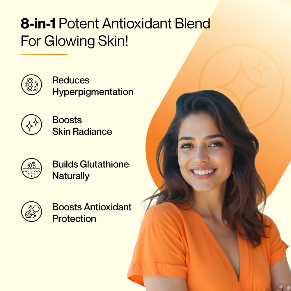 Glass of SETU Glutathione tablet dissolving in water for quick daily antioxidant boost.