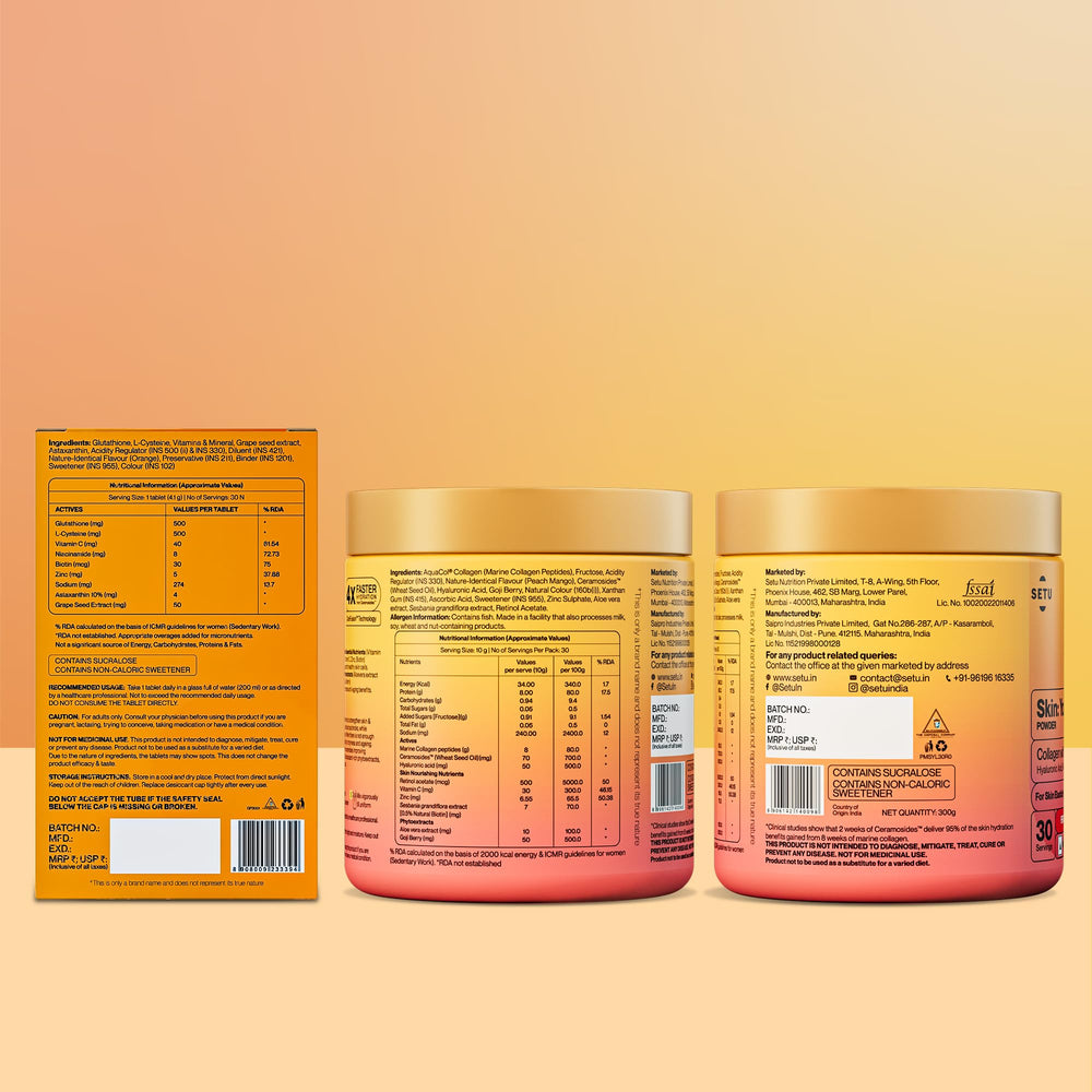 SETU Radiant Skin Combo daily routine image shows simple, convenient self-care habit.