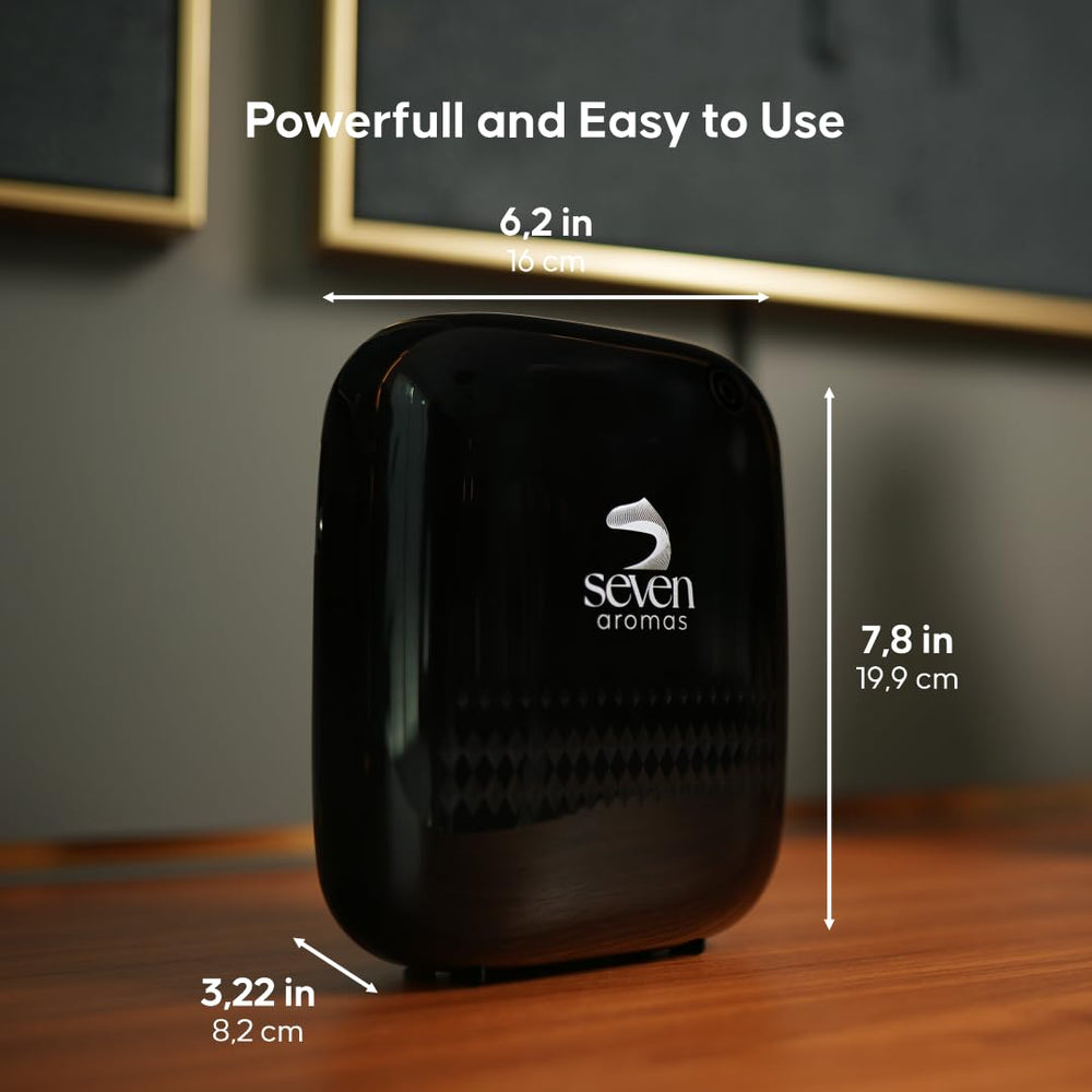 Seven Aromas SV720 security lock helps safe use in busy spaces.