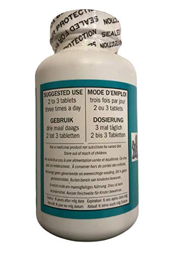 Seven Forests Blue Earth Dragon tablets bottle—possible daily respiratory support during seasonal symptoms.