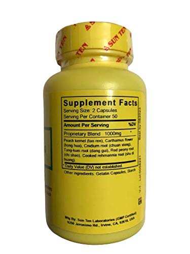 Seven Forests Tao Hong Si Wu Tang packaging highlighting a traditional blend