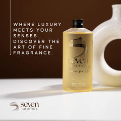 SevenAromas dispensing dropper allows clean, controlled aroma diffusion in rooms.