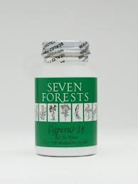 Seven Forests Cyperus 18 bottle showcases traditional balance support with herbal blend.