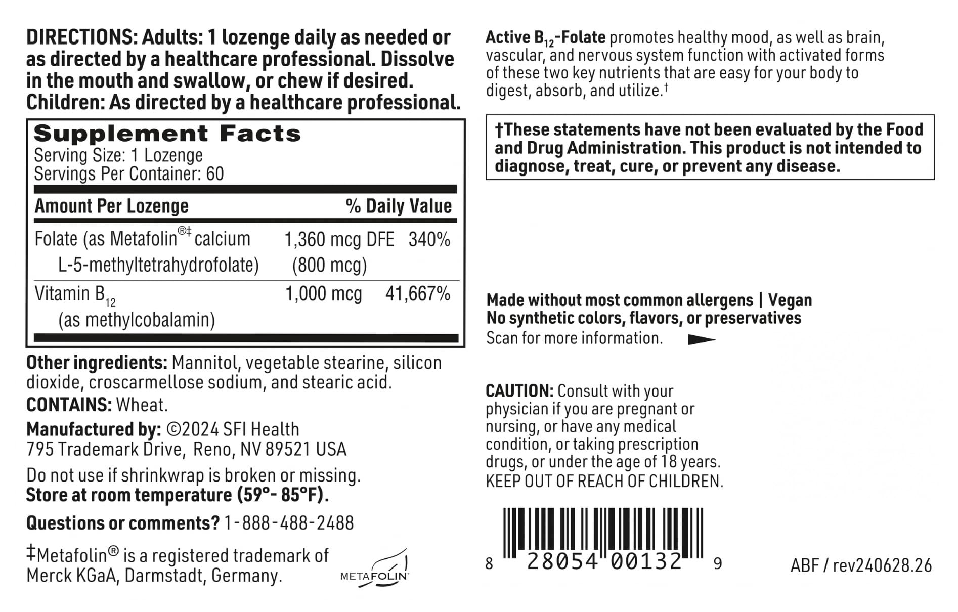 Lifestyle scene showing stressed moments softened by quick-acting vitamin B12 and folate.