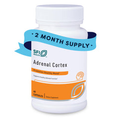 SFI Health Adrenal Cortex bottle pour for convenient cortisol support