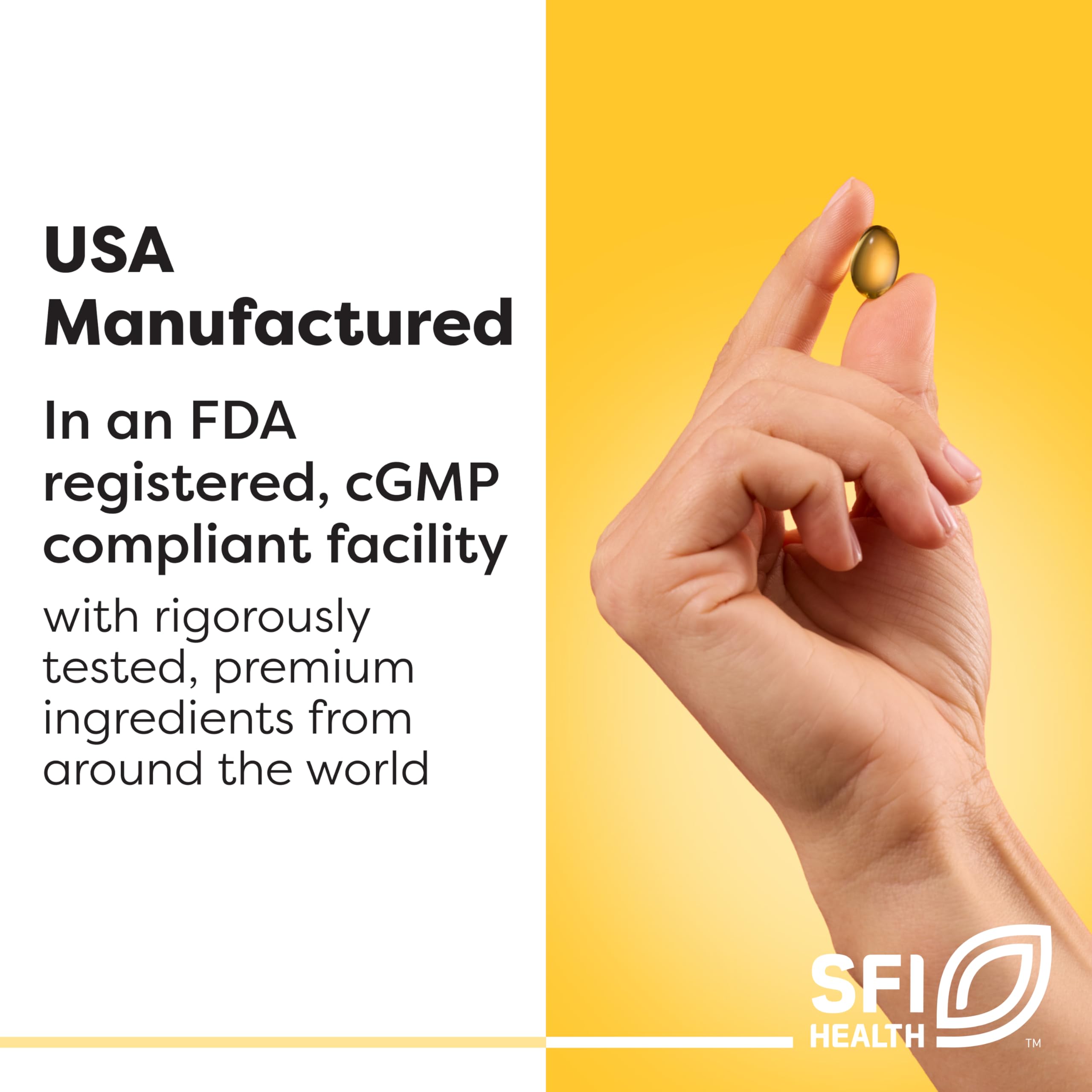 Easy-to-swallow capsules from SFI Health Klaire Labs.