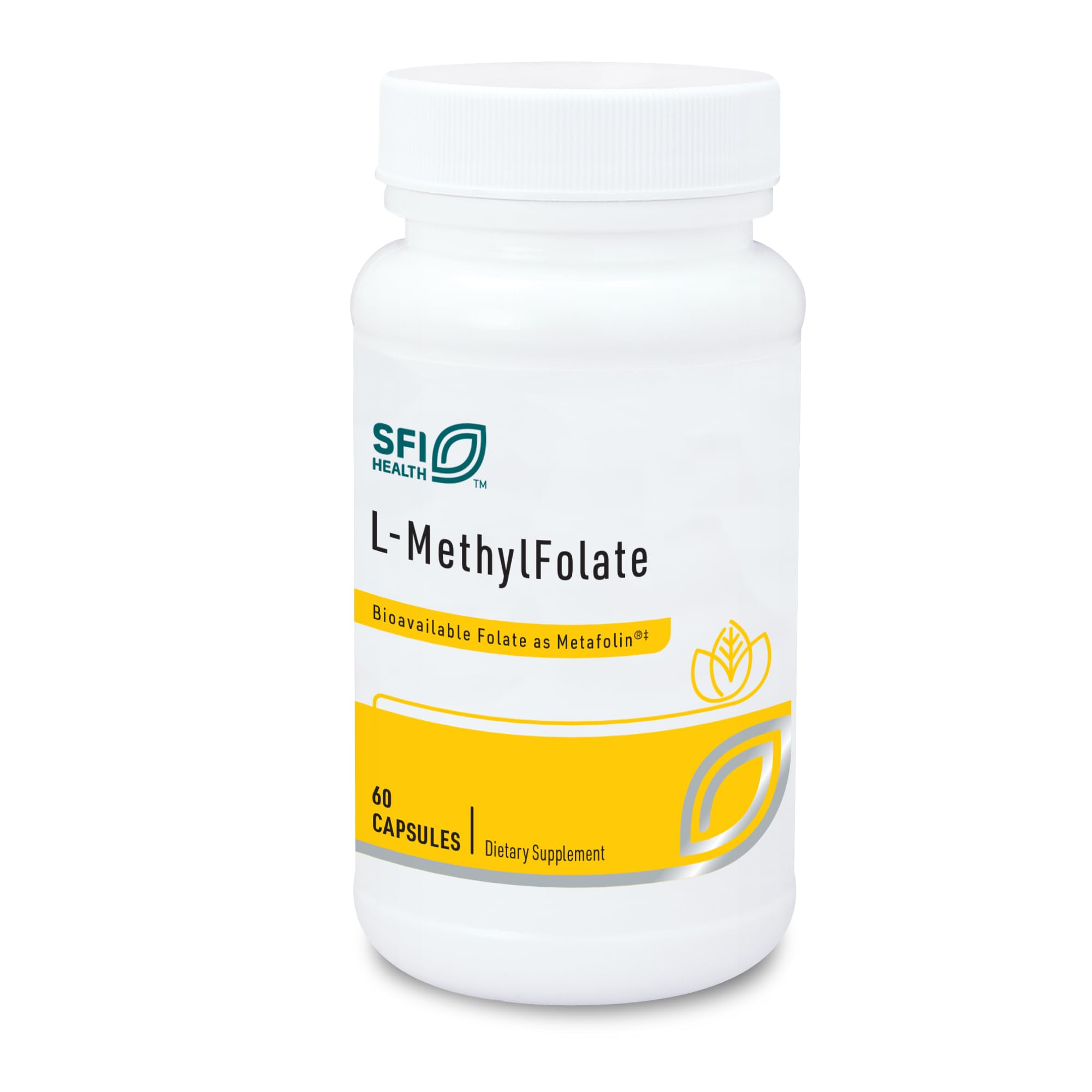 SFI Health Klaire L-Methylfolate bottle ready for daily methylation support.