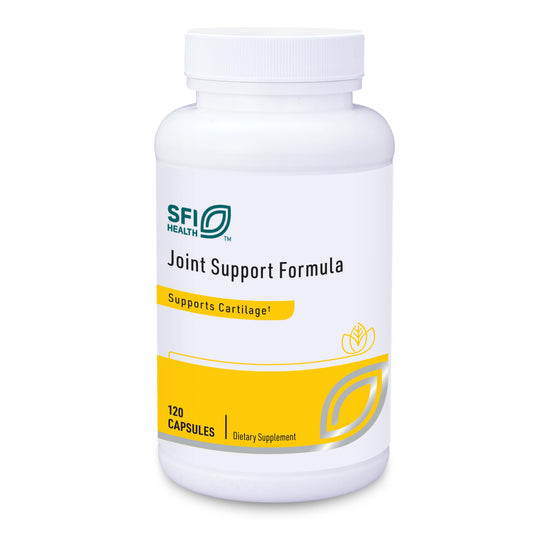 SFI Health Klaire Labs Joint Support bottle front for daily joint mobility.