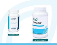 SerenAid label closeup showing high DPP-IV activity and peptide hydrolysis potential