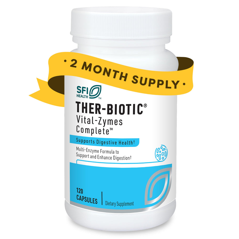 SFI Health Multi Enzyme bottle for daily digestive support