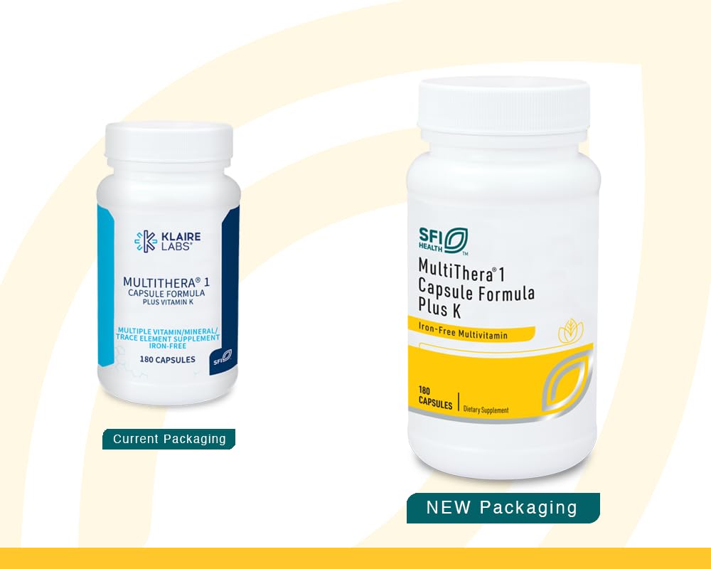 SFI Health MultiThera 1 Plus bottle front view highlighting key features