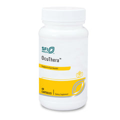 SFI Health Ocuthera bottle front showing hypoallergenic eye support formula for daily antioxidant protection