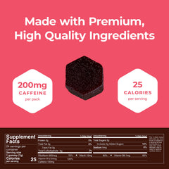 SGC mocca-shots raspberry-chocolate pack demonstrates instant energy option