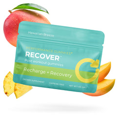 SGC Recover gummies packaging for on-the-go post-workout support