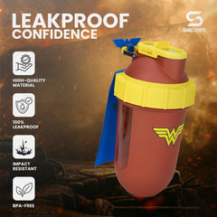 SHAKESPHERE capsule design promotes smooth mixing without a blender ball