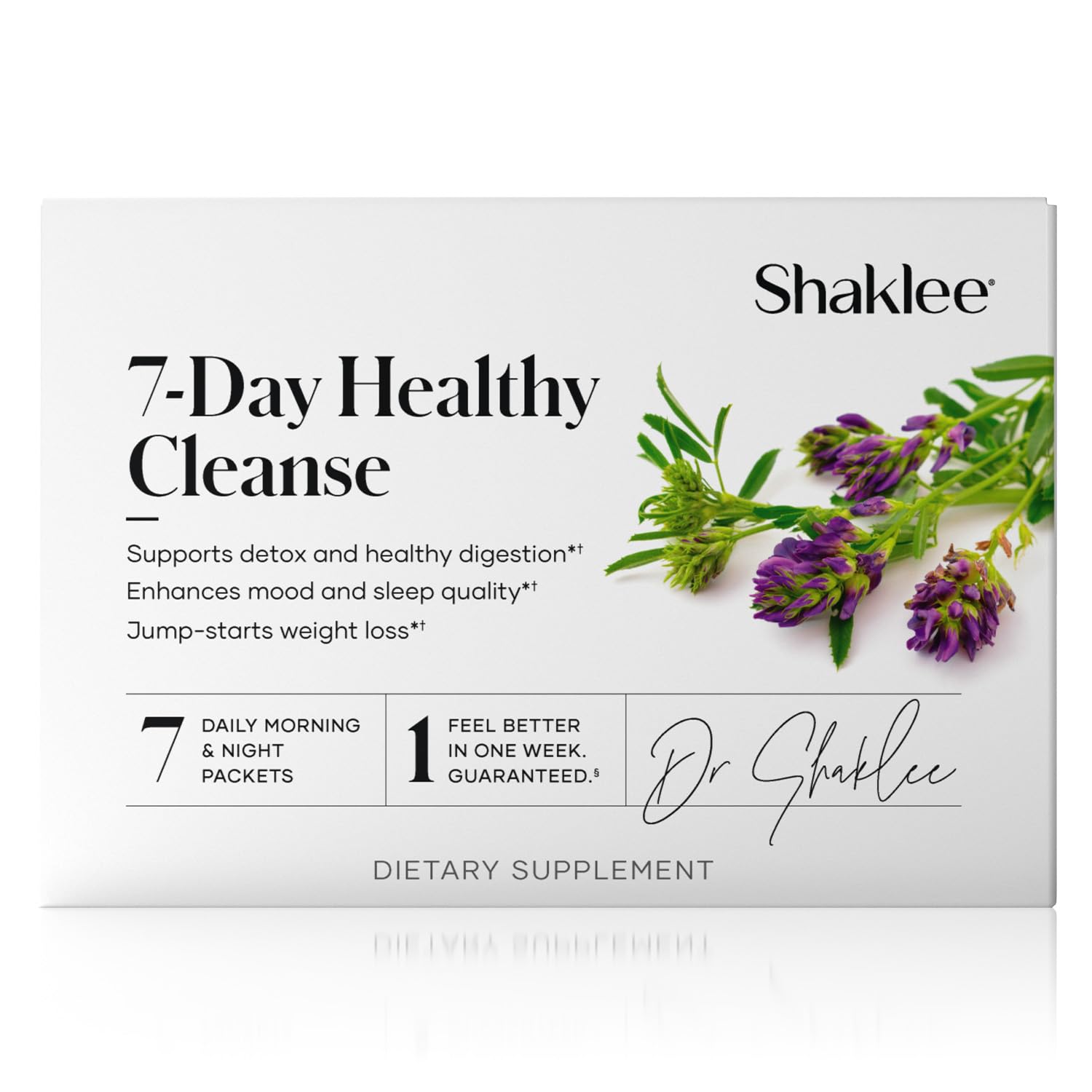 Shaklee 7-Day Cleanse morning packets for an easy routine and energy support