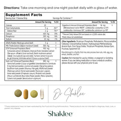 Shaklee 7-Day Cleanse night packets promoting restful evenings and overnight balance
