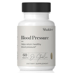 Shaklee Blood Pressure bottle pour for easy daily dosage.