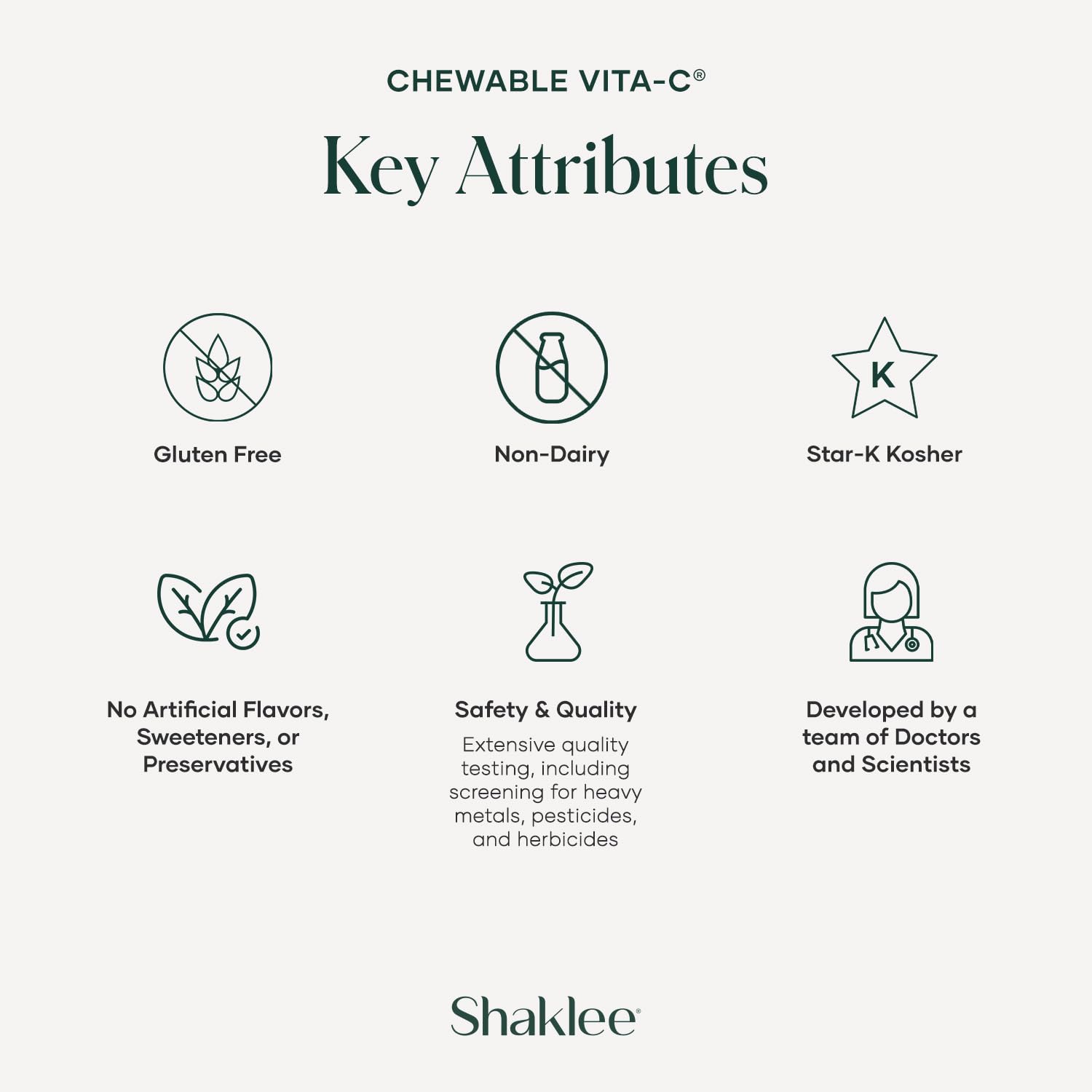 Adult-friendly Vita-C chew for easy daily use.