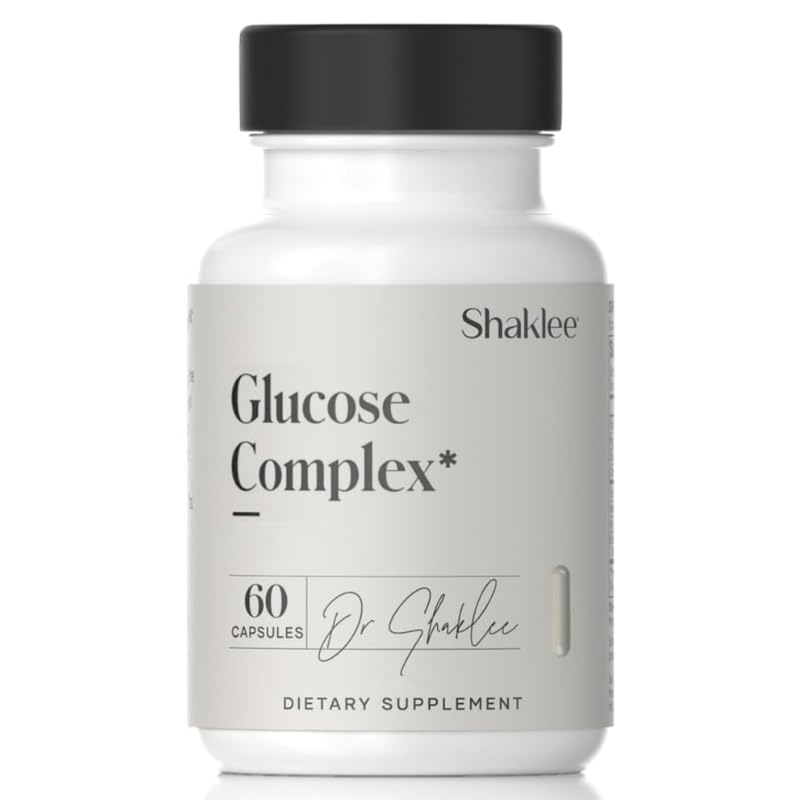 Shaklee Glucose Complex bottle front for daily energy support.