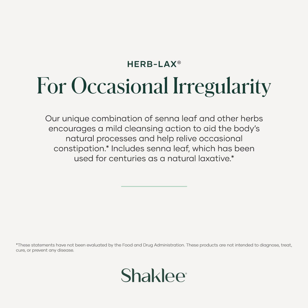 Shaklee Herb-Lax scene illustrating daily routine for digestive wellness