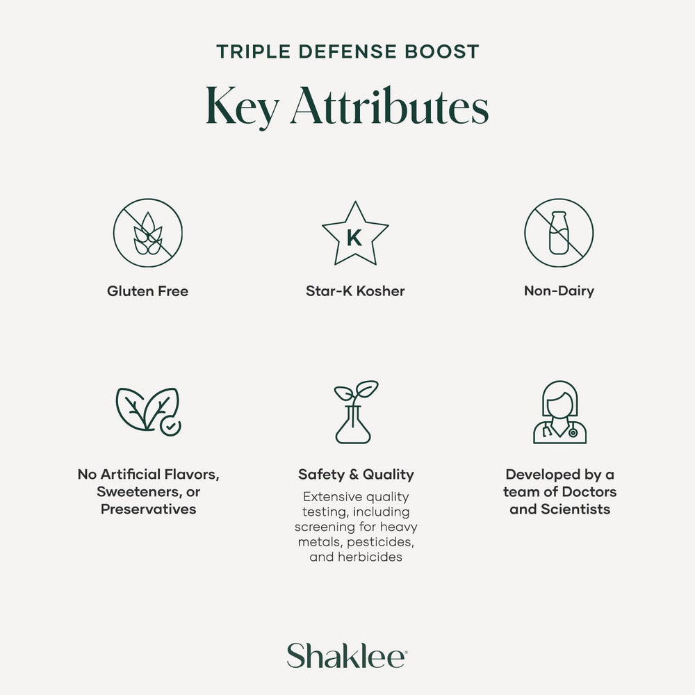 Shaklee Triple Defense Boost cup ready for mixing and on the go