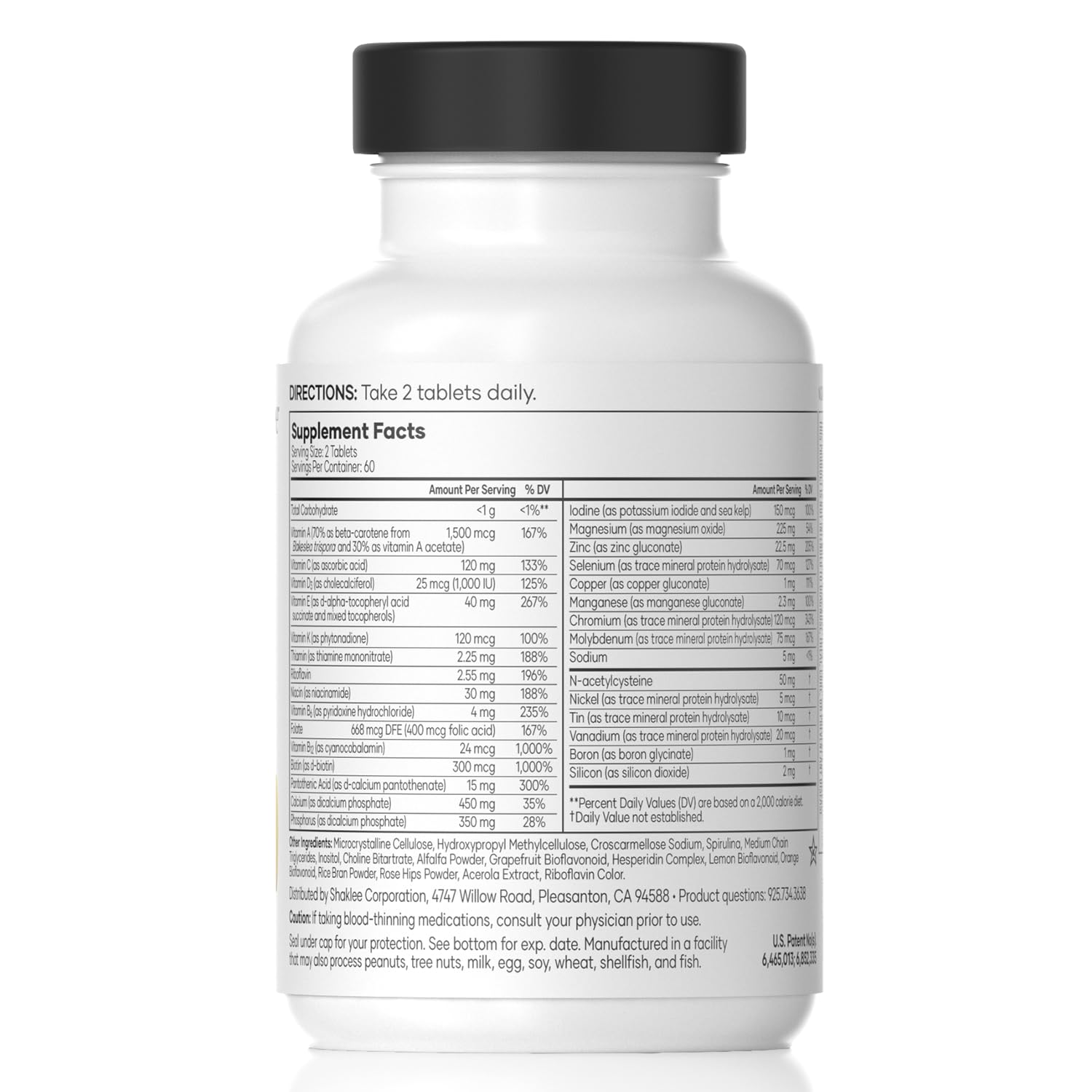 Shaklee Vita-Lea Gold tablets pouring from bottle for daily nutrition