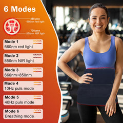 Shanglaite wearable belt designed for relaxed, at-home recovery and comfort.