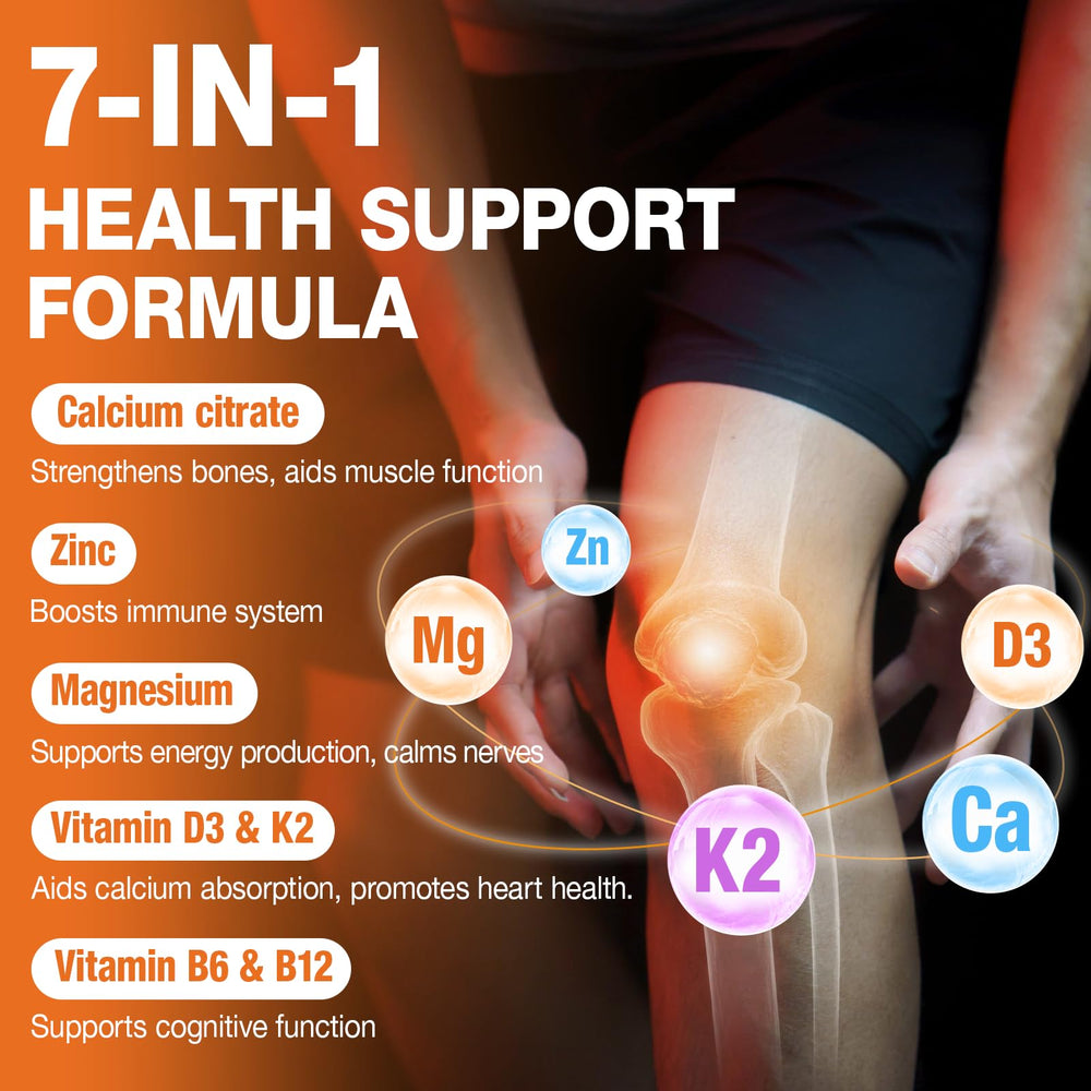 SHAPEINGIRL D3, K2, B6, B12 blend supports absorption and energy.